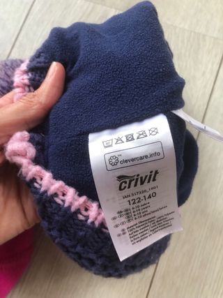 Gorro y braga niña Wed'ze