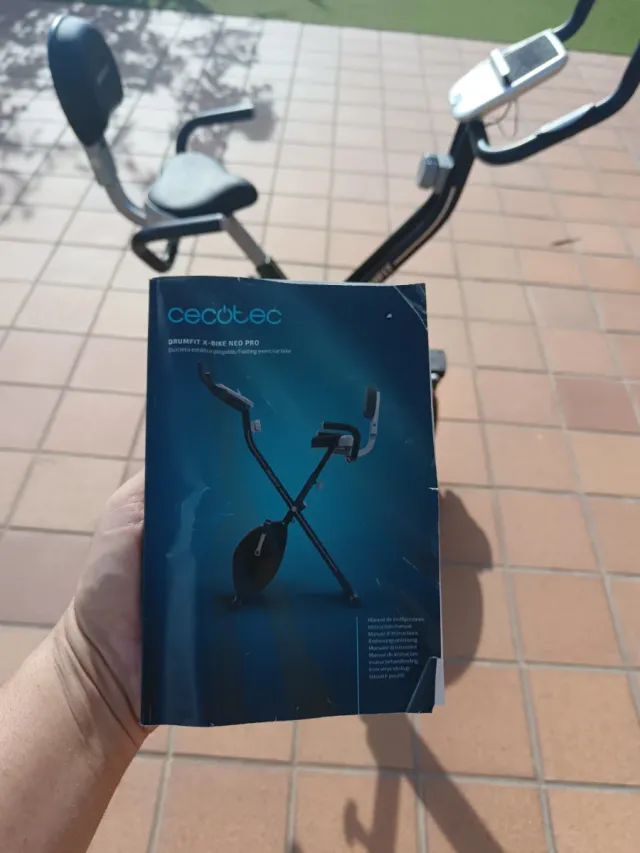 Bicicleta Estática Plegable Cecotec