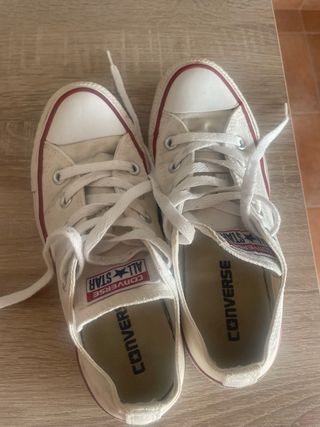 Converse All Star Blancas Talla 35