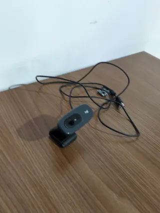 Webcam Logitech Negra/Gris