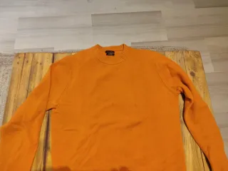Jersey Massimo Dutti 100% Lana Naranja