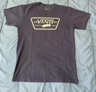 Camiseta Vans azul marino