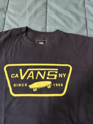 Camiseta Vans azul marino