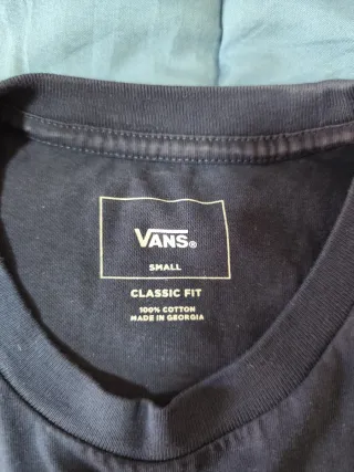 Camiseta Vans azul marino