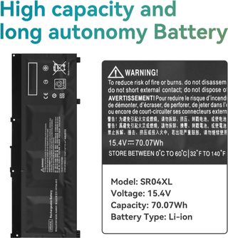 Batería WLTree HP Omen 15-CE000 Omen 15-CE Series