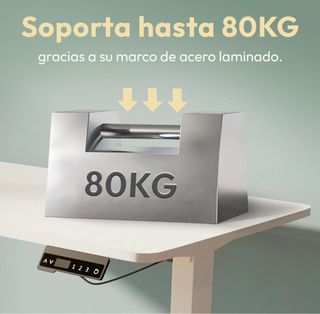 Escritorio Elevable Blanco White elevanting desk