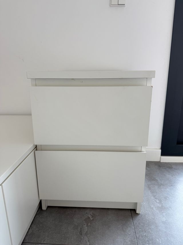 Set di comodini da notte 2 unità