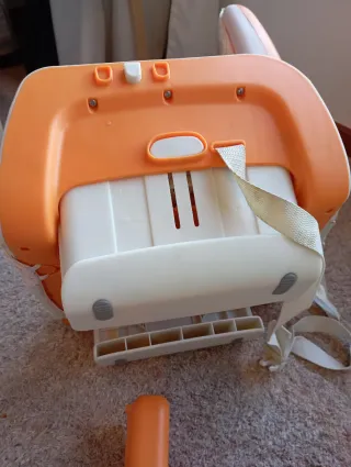 Trona Chicco divertida Animal Naranja