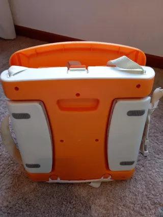 Trona Chicco divertida Animal Naranja