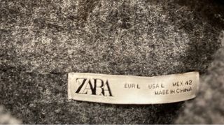 Jersey gris hombre cuello alto