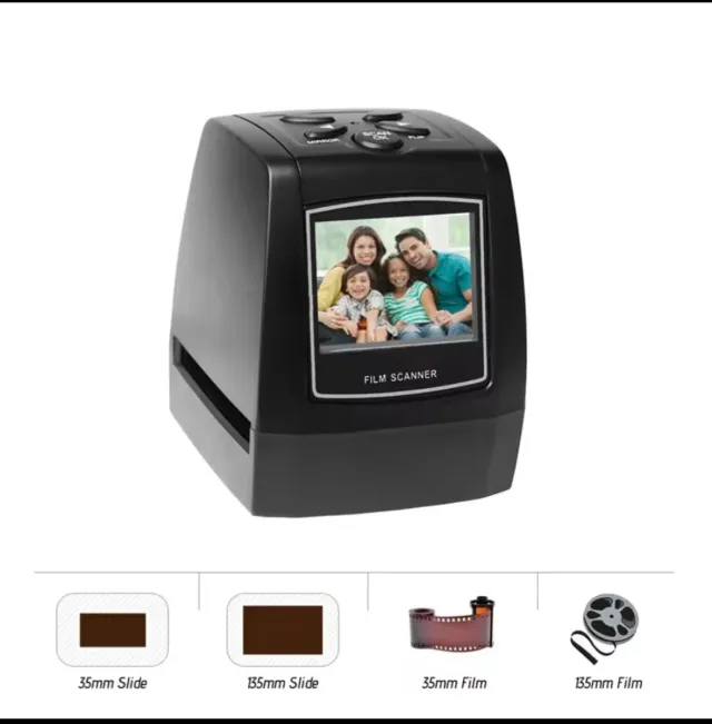 Escáner de negativos a USB/SD