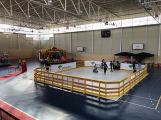 Pista de patinaje ecológica
