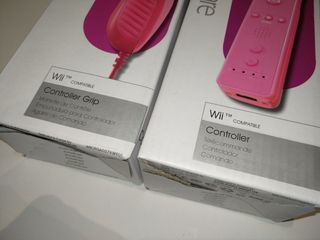 Mandos GAMEware para Wii (Rosa)