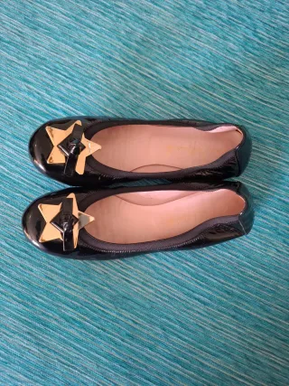 Bailarinas Pretty Ballerinas charol, 39, ¡2 usos!