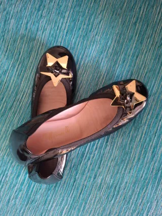 Bailarinas Pretty Ballerinas charol, 39, ¡2 usos!