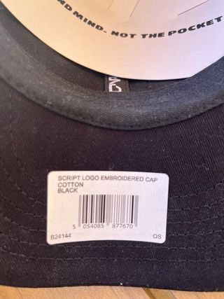 Gorra Billionaire Boys Club Negra