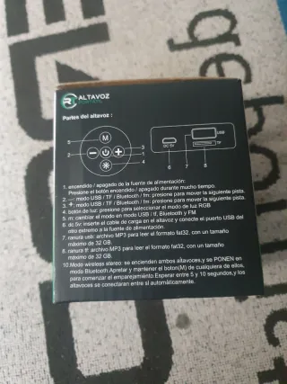 Altavoz Portátil Bluetooth Smartmi 7076