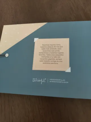 Álbum de fotos Mr Wonderful