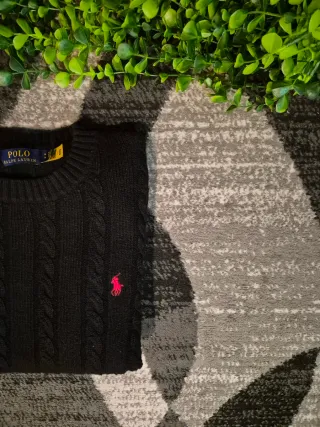 Maglione Polo Ralph Lauren Nero Uomo