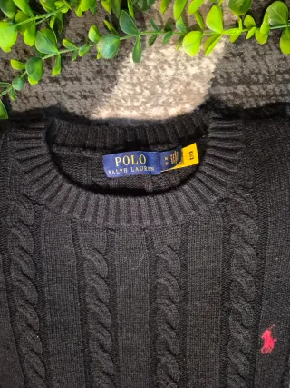 Maglione Polo Ralph Lauren Nero Uomo