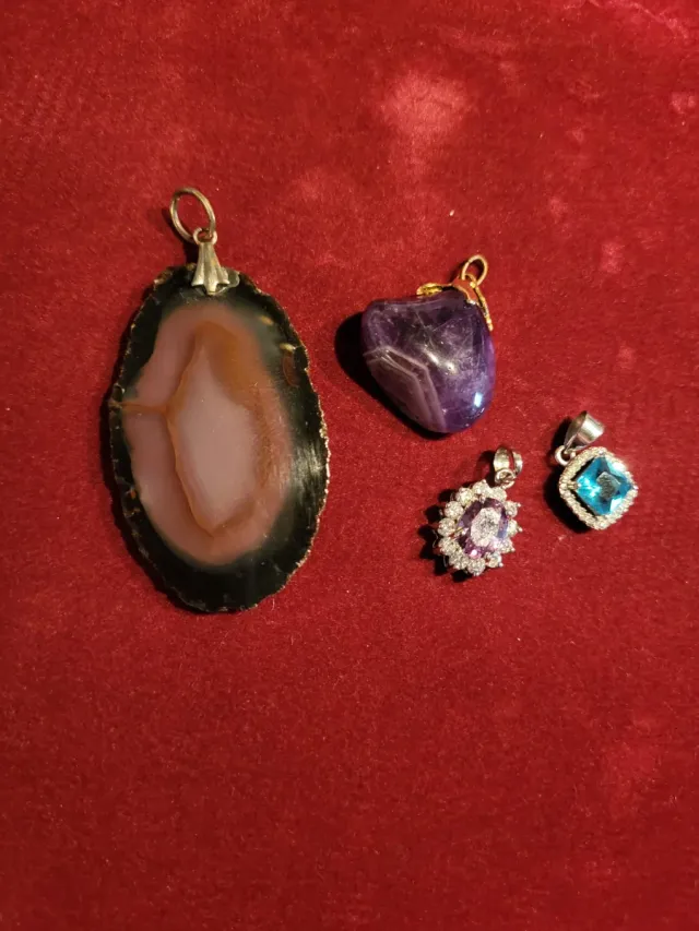 Set di 4 collane bijoux