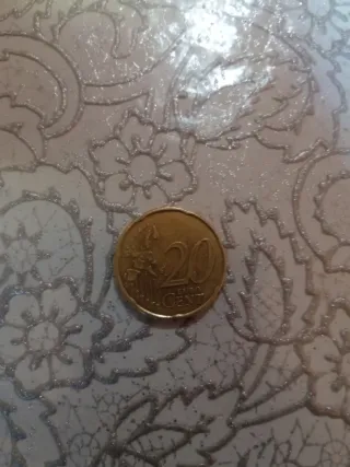 Moneta da 20 centesimi Euro Moneta francese del 1999