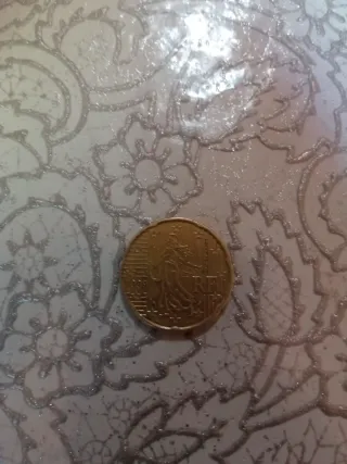 Moneta da 20 centesimi Euro Moneta francese del 1999