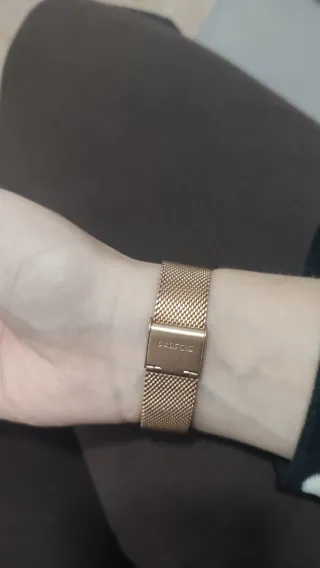 Reloj Parfoic Oro Multicolor Mapa Mundi