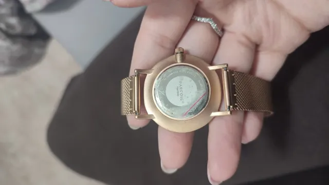 Reloj Parfoic Oro Multicolor Mapa Mundi