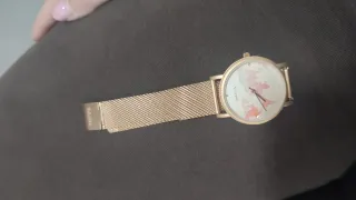 Reloj Parfoic Oro Multicolor Mapa Mundi