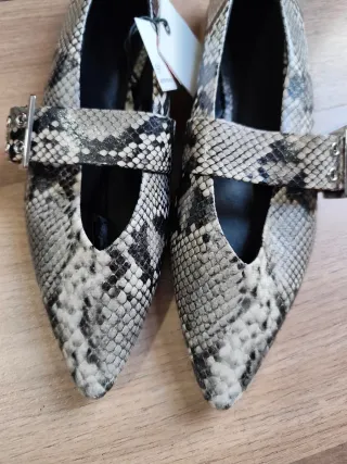 Bailarinas animal print talla 39