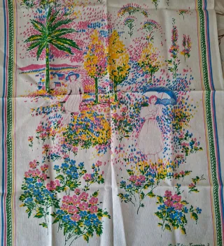 4 Asciughini Fantasia di cotone