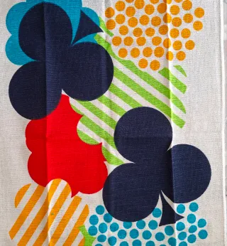 4 Asciughini Fantasia di cotone