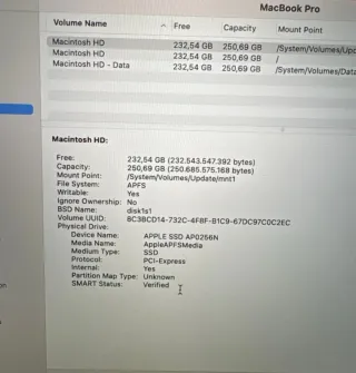 MacBook Pro 2020 Plata