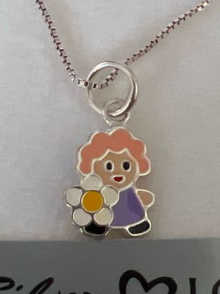 Conjunto infantil collar y pendientes