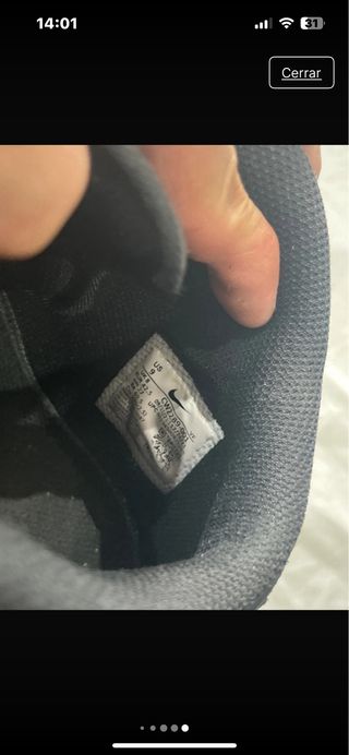 Nike Air Force 1 Altas Negras