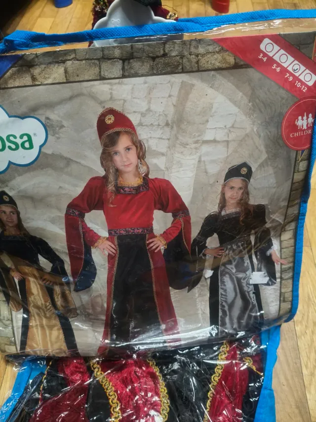 Traje de princesa niña