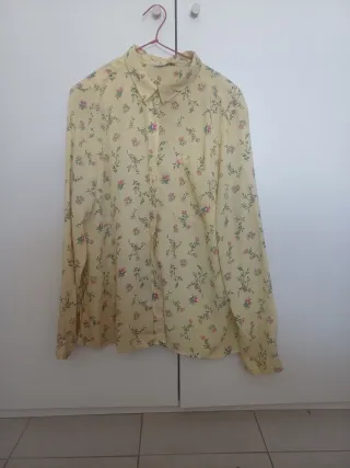Camisa floral mujer