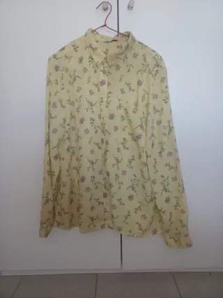 Camisa floral mujer