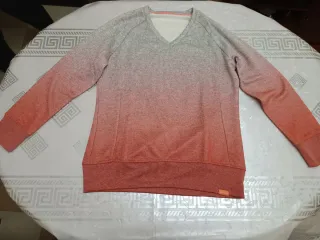 Jersey degradado gris y rosa