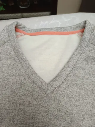 Jersey degradado gris y rosa