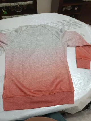 Jersey degradado gris y rosa
