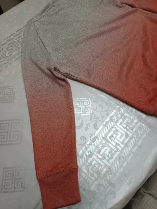 Jersey degradado gris y rosa