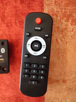 Amplificador Audio 80W Bluetooth USB FM