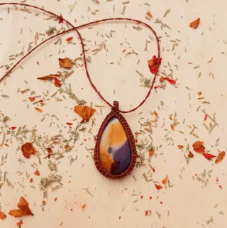 Colgante Jaspe Moakiita