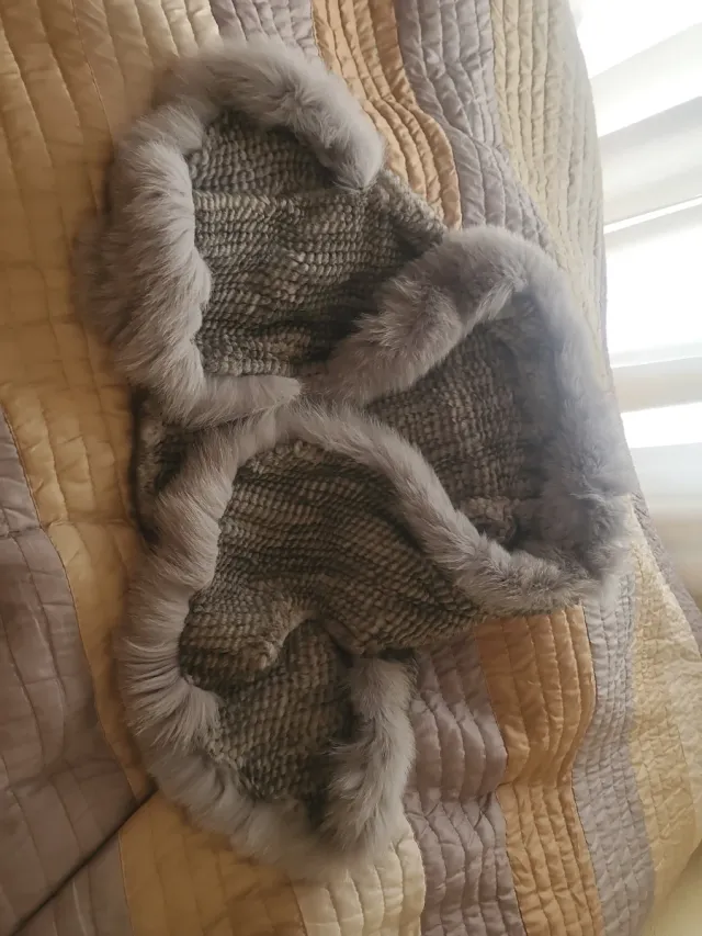 Capa de pelo vson con magas 3/4 natural