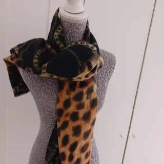 Chal bufanda 10% lana 90% viscosa