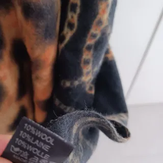 Chal bufanda 10% lana 90% viscosa