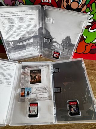 pack 3 videojuegos Nintendo switch acción