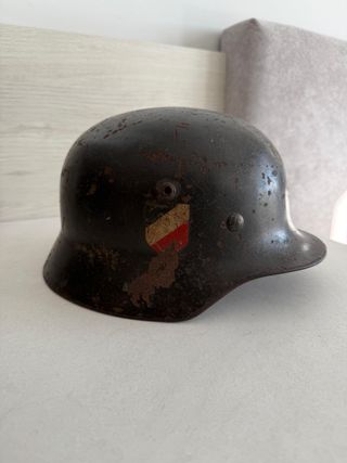 Casco Alemán M35 Luftwaffe Doble Calca